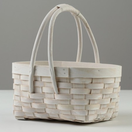 A set of wicker baskets, 25.5x19.5x12/27cm, 21x15.5x11/22 cm, 2 pcs, sequoia-2