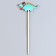 Wooden decor on the stick "Dragon" 20 × 6 × 0.4 cm, mix