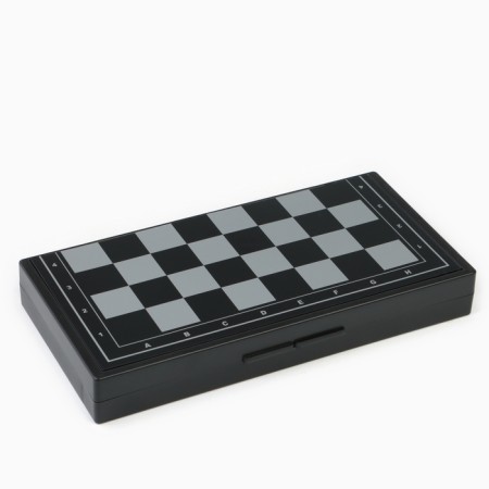 Board game 3 in 1 "Zuk": backgammon, chess, checkers, magnetic board 24.5 x 24.5 cm-5