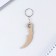 Key keychain wooden "Cerambit", red, 3 x 8 cm