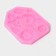 Mold "Sunflowers", silicone, 12 × 9.5 cm, pink color