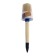 Round tundra, natural bristles, wooden handle, No. 20, 65 mm