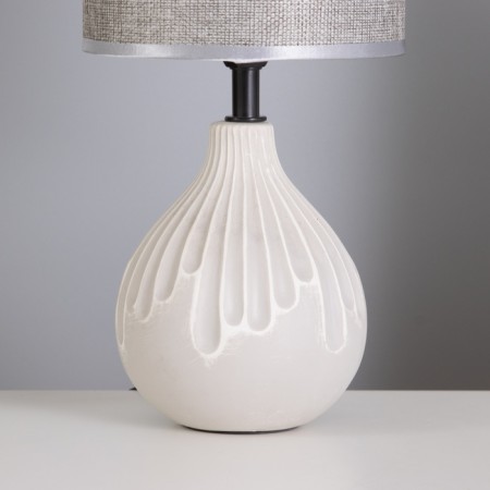 Table lamp "cut" 1x40W E14 gray 15x15x30cm-3