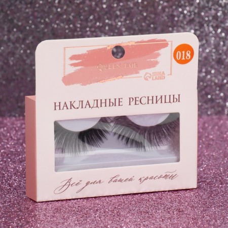 Falled eyelashes "Cat Eye", Black Color-4