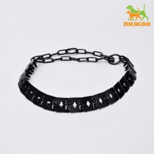 The collar is strict plate, 60 x 2.7 cm