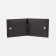 Building for bills with a metal holder, a department for cards, an outer pocket, brown color