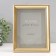 Photo frame Plastic "Gala" 15x20 cm, gold (plastic screen)