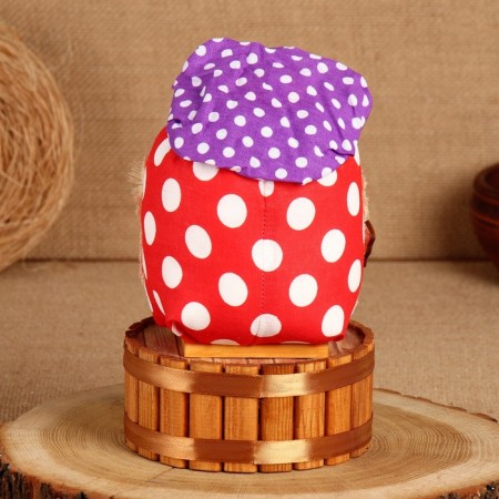 The charm -cap "House - full bowl", 22 x 14 cm, mix-2