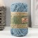 Yarn "Golden Jute fiber" 100% jute 50m/50g set 2pcs (blue)