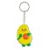 Avocado mock-spars, on a key fob, color mix