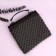 Clap for a bag, with a handle, on a magnetic button, 23 × 21 cm, black/silver color