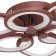 Causteen with PDU 671110/6 LED 156W Dimmer 3 modes 3000-6000k Coffee 60x60x12 cm Bayerluux