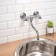 Kitchen mixer RMS SL119-361, wall, two-wound, chrome