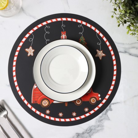 Serving napkin on the table “Gingerbread”, D = 36 cm-3