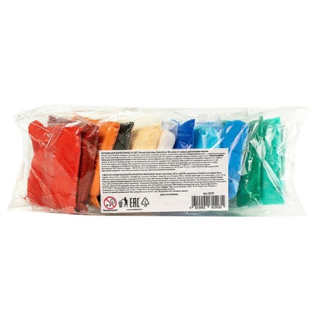 Light plasticine, set of 12 delicate flowers "for boys"-7