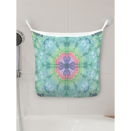 Organizer in a bath on suction cups "Galactic speed", for storing toys and little things, size 33x39 cm