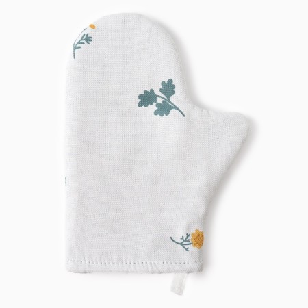 Mittens-Object Ethel "Field flowers" 20x27cm, Rogozhka 176 g/m2, 100% HL-1