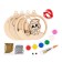 Set for creativity "Christmas tree toy made of wood. Bunny "