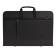 Folder for drawings and drawings A2, 640 x 450 x 30 mm, with handles, textile, estado, with pocket, black