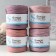 Knitted yarn secondary 90% cotton, 10% p/e, 100m/450 ± 50 g (dusty rose) mix