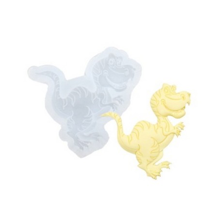 Silicone universal form "tyrannosaurus", 7.2 × 7 × 0.5 cm