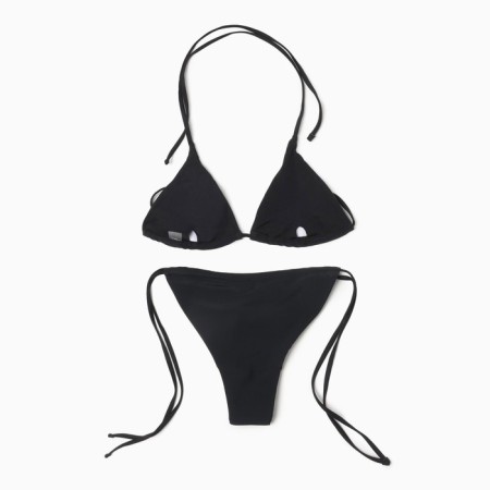 Swimsuit female separate minku color black size 46-8