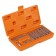 Set of inserts AIRLINE AT-B-21, TORX, 3/8 ", 30/75 mm, with a bite holder 1/2", 15 objects 39688