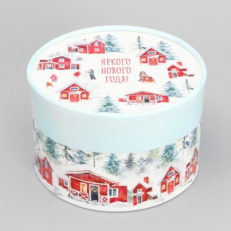 Gift box "Bright New Year", 12 x 8 cm, New Year-1