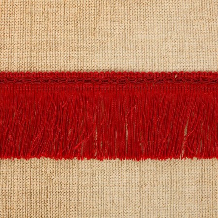 Braid "fringe", 7 cm, 12 ± 1 m, wide, burgundy color