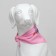 Animal scarf "Happy birthday", 15 x 12 x 1 cm, pink