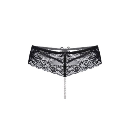 Erotic panties Erolata Amy are lace with pearl thread, size 50-52, black color-6