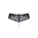 Erotic panties Erolata Amy are lace with pearl thread, size 50-52, black color