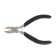 Mini tundra sides, nickelled, rubberized handles, 110 mm