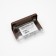 Garden lamp on a sunny battery, 8 × 4.5 × 4.5 cm, 1 LED, glow warm white, brown