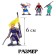 Set of knights "Great Battle", 16 elements