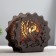 Salt lamp "Angel" Round E14 15W 0.8 kg of Himal. salt