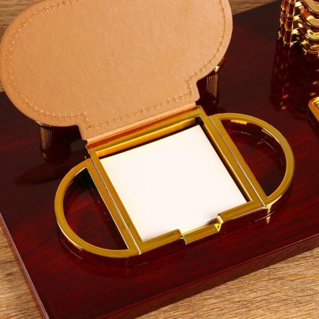 Table set 4V1 with a business card holder, red tree-2