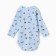 Body baby, blue color, height 62 (1-3 months)