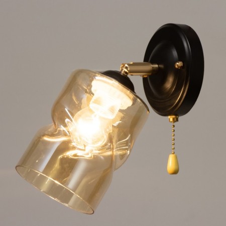 Bra 2196/1 E27 40W black and gold 16x11x20 cm-2