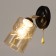 Bra 2196/1 E27 40W black and gold 16x11x20 cm