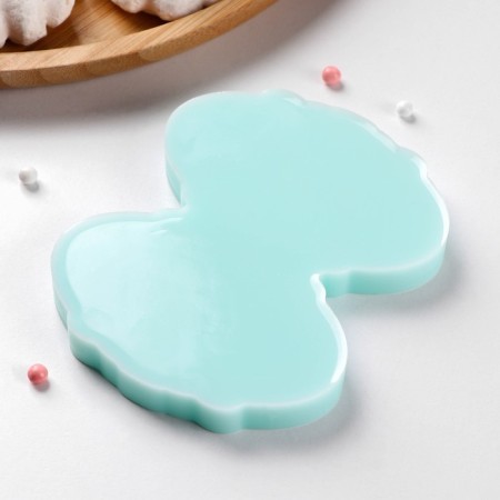 Silicone form "Prince and Beauty", 8 × 5 × 0.8 cm, Biryuza color-3