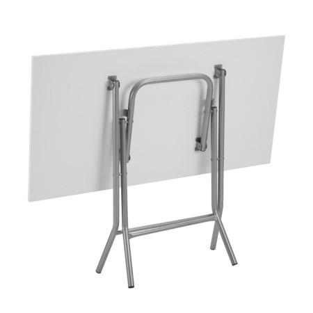 Folding Riviera table, 1200x600x750, white/gray-4