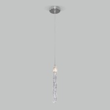 Suspended lamp with a glass plafon Lynn, 3W, G4, 3.5x3.5 cm