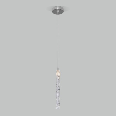 Suspended lamp with a glass plafon Lynn, 3W, G4, 3.5x3.5 cm