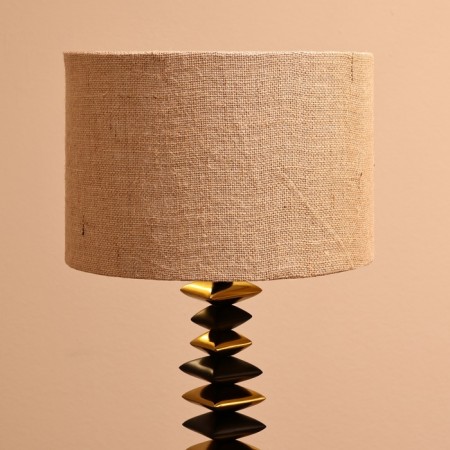 Lumber of the desktop "Lovers" 1x60W, E27 golden 31x31x44 cm-3