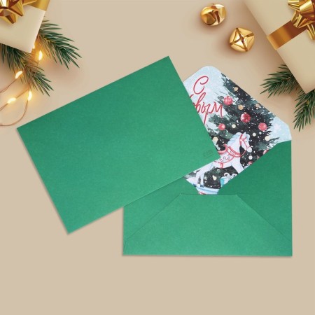 A set of gift envelopes "Happy New Year", 16 pieces, 11 x 15 cm, New Year-19