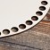 Holler blank "oval parallel", bottom of the LHDF white, 24 × 18 cm, d = 10mm