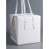 Box under the bento-port with ribbons, white, 25 x 25 x 27 cm