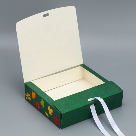Gift folding box, packaging, “beloved teacher”, 16.5 x 12.5 x 5 cm-4