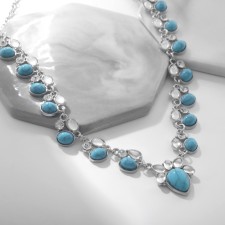 The necklace under the natural stone 